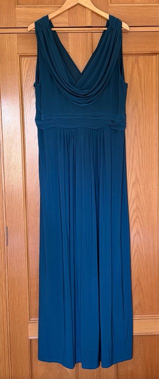 Vestido fiesta El Corte Inglés azul