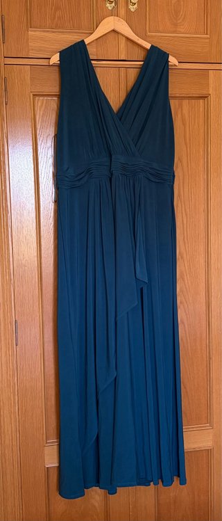 Vestido fiesta El Corte Inglés azul
