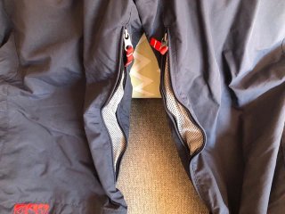 Pantaloncini da sci blu