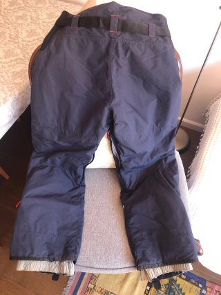 Pantaloncini da sci blu