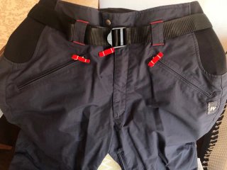 Pantaloncini da sci blu