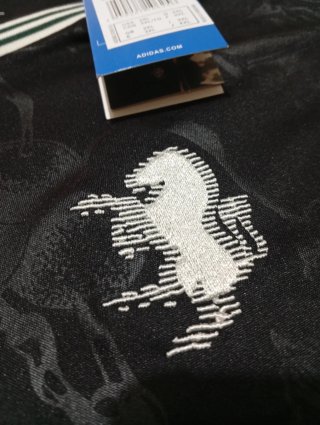 Tercera Camiseta Juventus Adidas Negra Talla 3XL