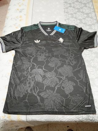Tercera Camiseta Juventus Adidas Negra Talla 3XL