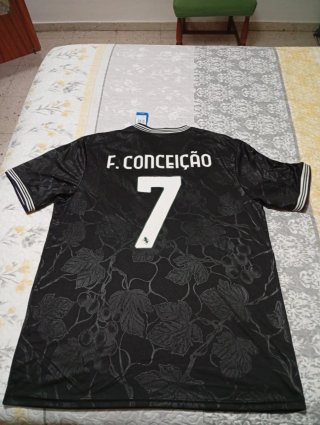 Tercera Camiseta Juventus Adidas Negra Talla 3XL