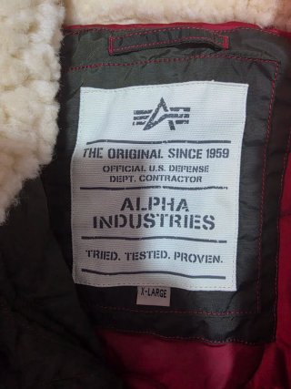 Chaqueta Alpha Industries Verde Talla L