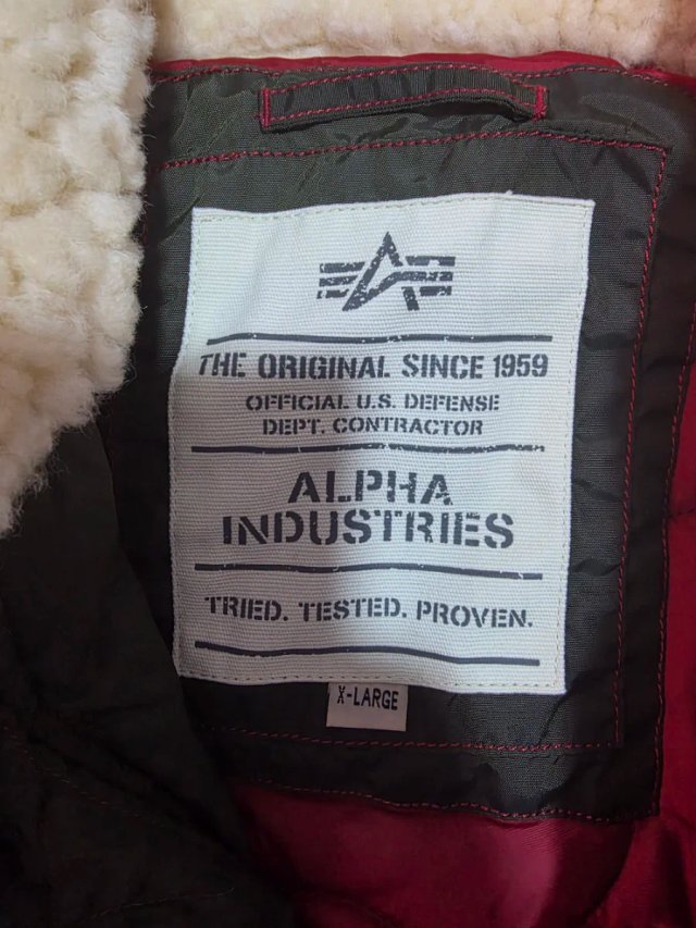Chaqueta Alpha Industries Verde Talla L