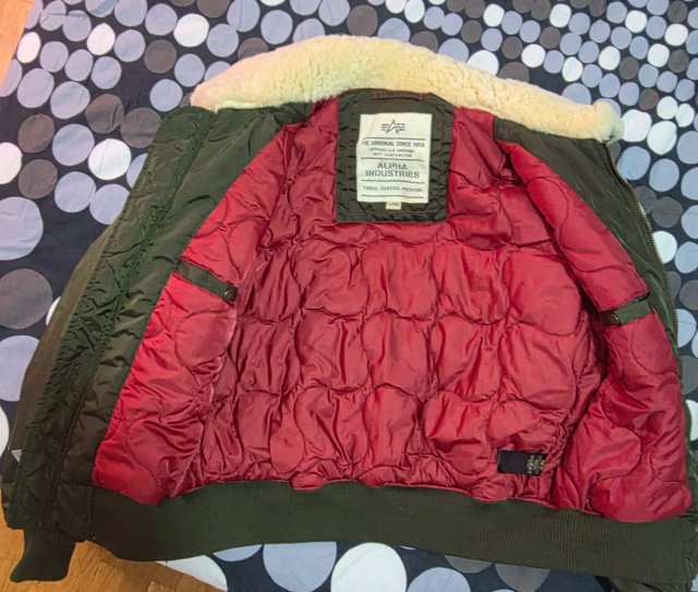 Chaqueta Alpha Industries Verde Talla L