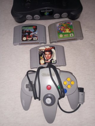 Nintendo 64  + 3 Juegos