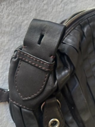 Borsa Miu Miu in pelle marrone