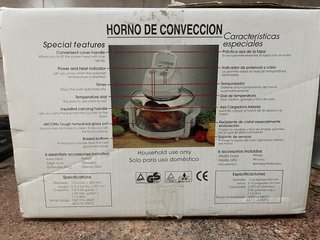 Horno de Convección Halógeno redondo