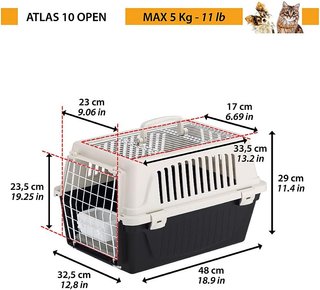 Transportín perro/gato hasta 5kg