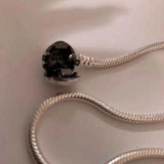Collar Pandora Corazón Charm Plata,