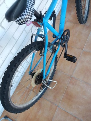 Bicicleta azul