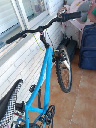 Bicicleta azul