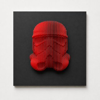 Stormtrooper, quadro in rilievo, Star Wars