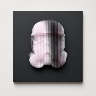 Stormtrooper, quadro in rilievo, Star Wars