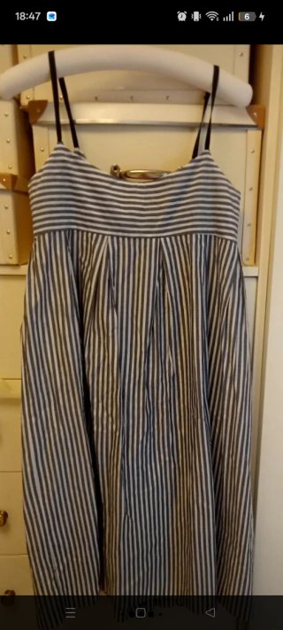 Vestido Mango Rayas Talla M Edición Limitada Paris