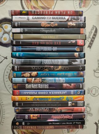 Lote 20 Películas DVD Variadas