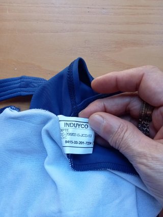 Bañador azul