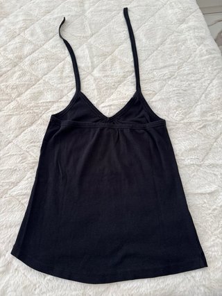 Camiseta tirantes Lefties negra
