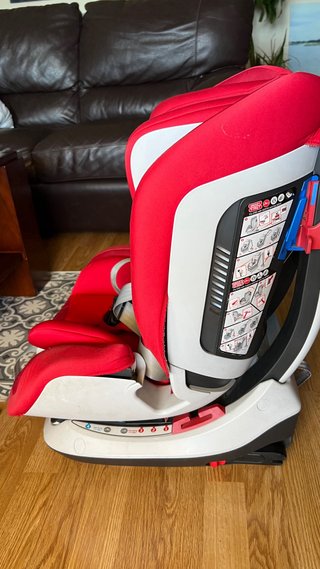 Silla de coche Chicco roja