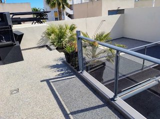 Suelo de Piedra SIN Obras — Renovación Rápida