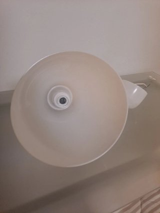 Lámpara de techo IKEA blanca