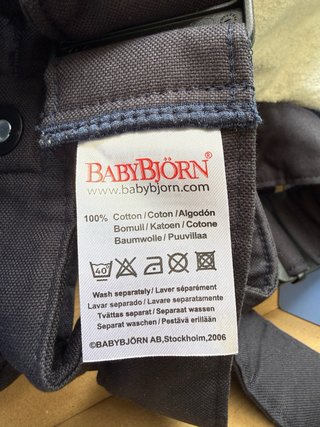 Marsupio porta bambini blu BabyBjörn