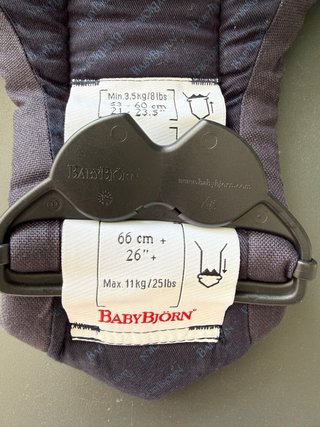 Marsupio porta bambini blu BabyBjörn