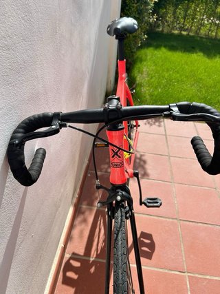 Bicicleta Fixie Munich X Alloy 6061 Rosa adulto