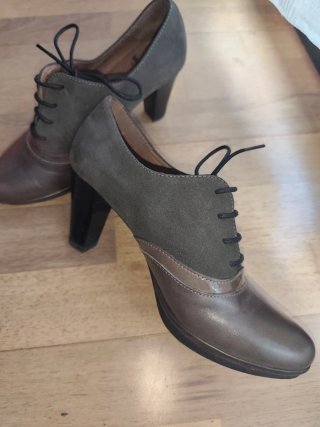 Zapatos Wonder como un verde oscuro