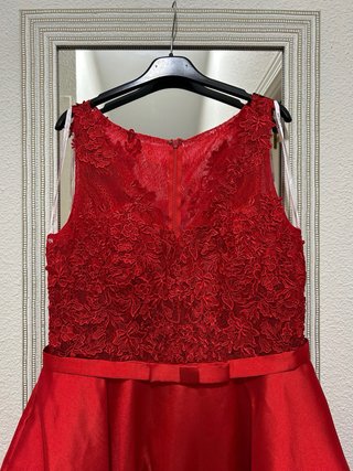 Vestido de fiesta rojo