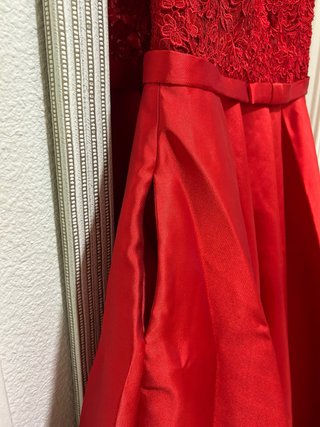 Vestido de fiesta rojo