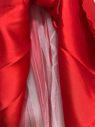 Vestido de fiesta rojo