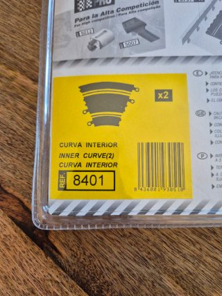 Scalextric Curvas