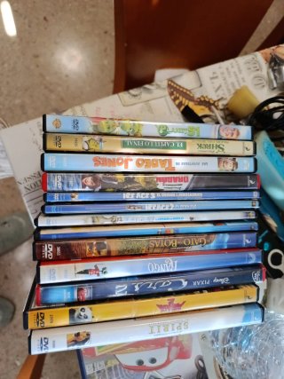 Pack 12 Películas DVD Dibujos Animados Español