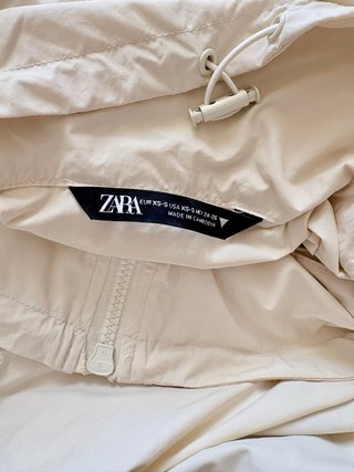 Impermeabile Zara oversize donna