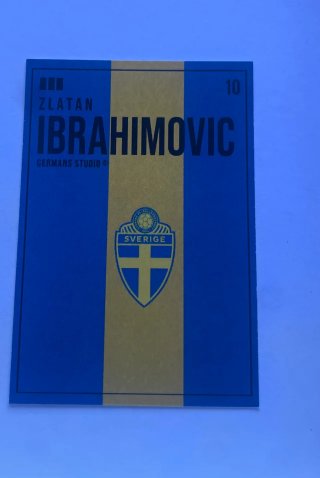 Lego Compatible Figura Ibrahimovic con vitrina