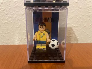 Lego Compatible Figura Ibrahimovic con vitrina