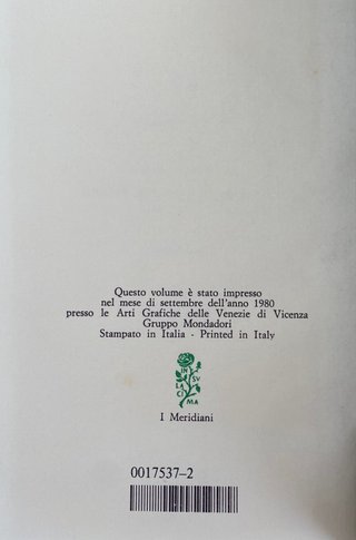 MANN Doctor Faustus I Meridiani 1° edizione 1980