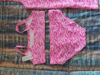 Set Tezenis 12-13 anni fantasia zebra