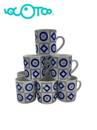 O CASTRO JUEGO DE CAFE 12 TAZAS 11 PLATOS