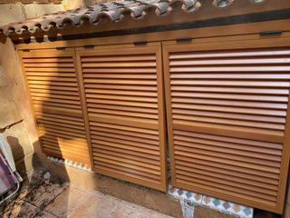 Persianas aluminio efecto Madera