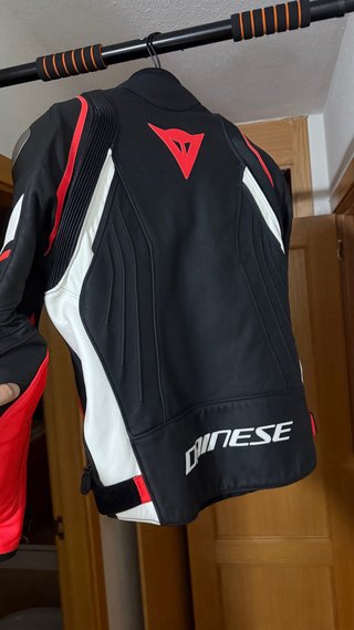 Chaqueta Dainese Talla 54 Negra Roja Blanca