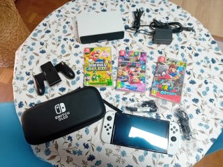 Nintendo Switch OLED + Juegos
