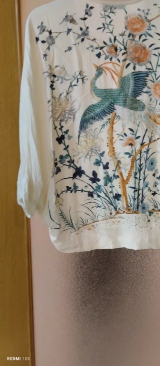 Blusa Mango floral