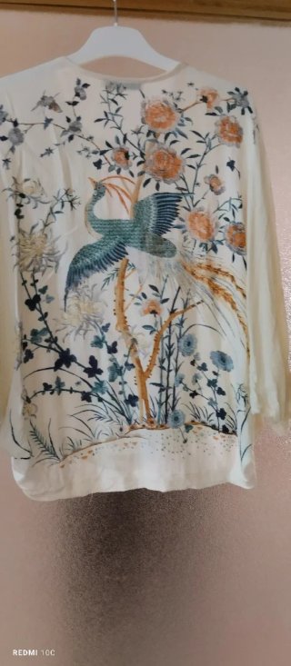 Blusa Mango floral
