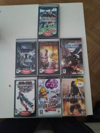 Lote 7 Juegos PSP