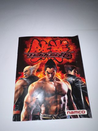 Manual Tekken 6 PS3 Original Namco