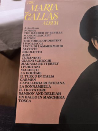 Doble Vinilo María Callas Antologia Grandes Grabac